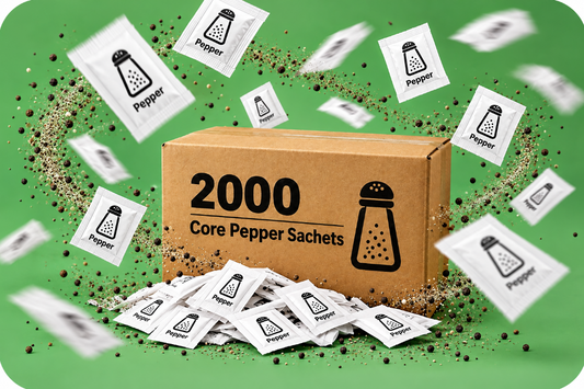 Core Individual 1g Pepper Sachets 2000's