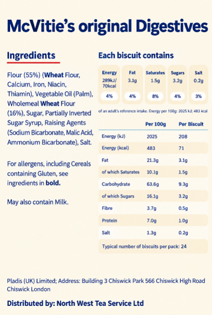 McVitie's Original Digestive Biscuits 315g