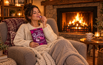 Ruffles Raspberry & Coconut 135g