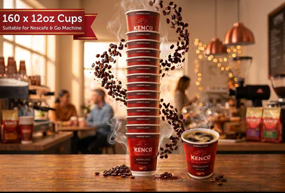 Kenco Americano Black 12oz On The Go (8 Cups)