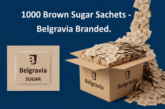 Belgravia Brown Sugar Sachets (Pack of 1000) A00890