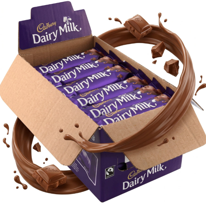 Cadbury Dairy Milk Pack 48 x 45g Bars {Full Case}