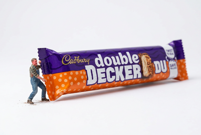 Cadbury Double Duo Decker Chocolate Bars - 74.6g (Box of 32)