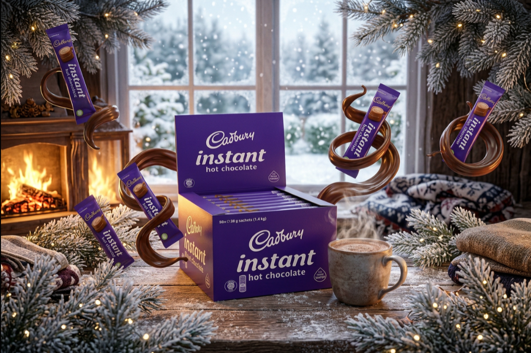Cadbury Fairtrade Hot Chocolate Instant Sticks 28g (Pack of 50)