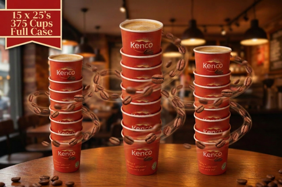 Kenco In-Cup Smooth Roast Black 7oz x 25's, 76mm