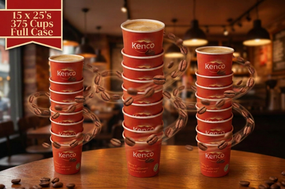 Kenco In-Cup Smooth Roast Black 7oz x 25's, 76mm