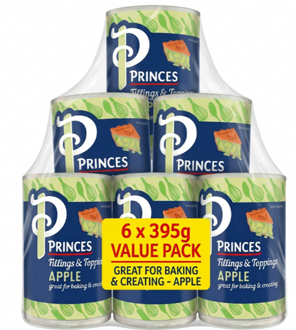 Princes Apple Fruit Filling 6 x 395g
