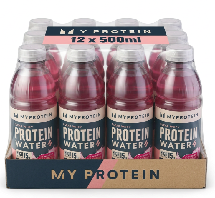 My Protein Water | Raspberry and Lemon | 12 x 500ml