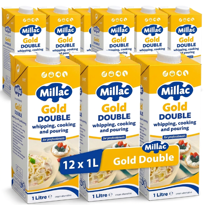 Millac Gold Double Cream 1Litre