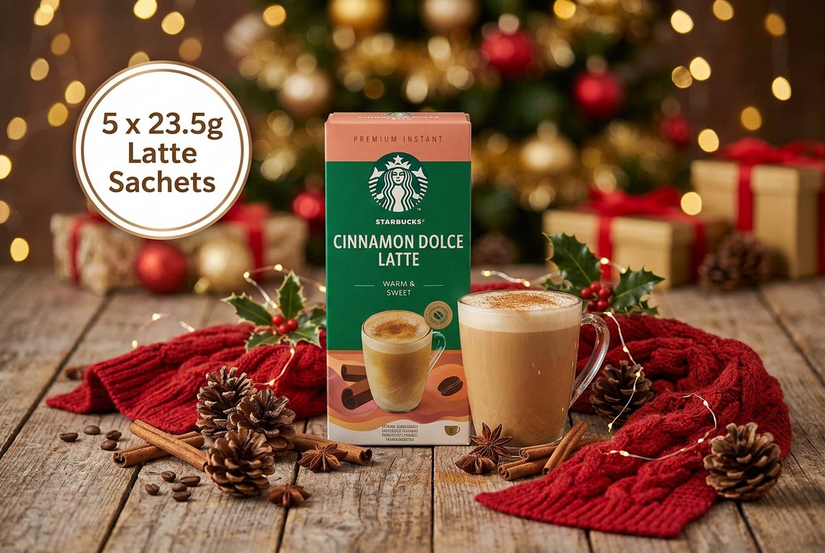 Starbucks Cinnamon Dolce Latte Instant Coffee Sachets 5x23.5g
