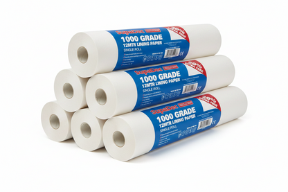 SupaDec Lining Paper 1000 Grade - 10m Plus 20% Free