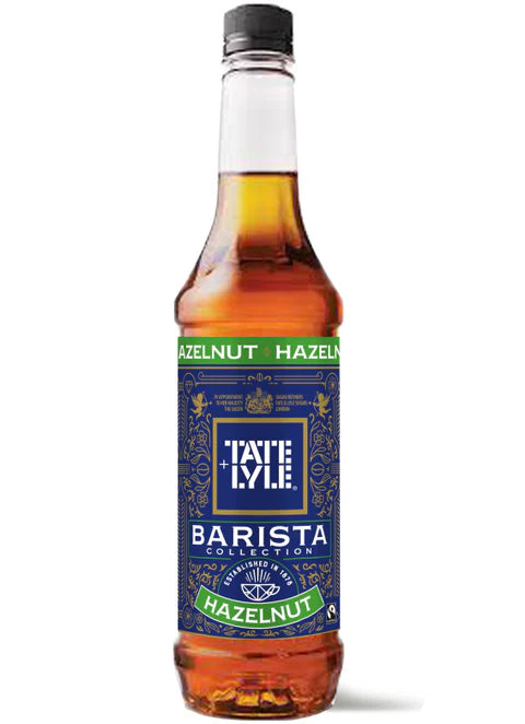Tate & Lyle Fairtrade Hazelnut Barista Coffee Syrup 750ml.