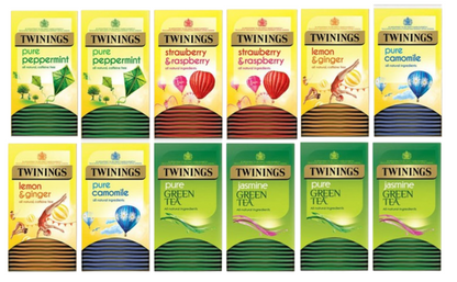 Twinings Enveloped Variety Pack 6 x 20's