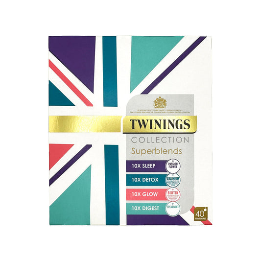 Twinings Collection Superblends 40 Envelopes Display Box