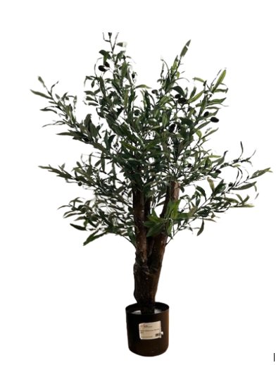 Fixtures Artificial Green Olive Tree 100cm