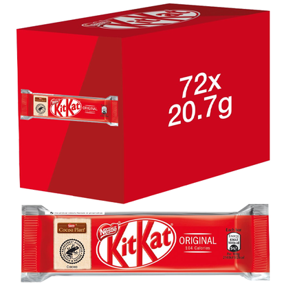 Nestle KitKat Two Finger Milk Chocolate (72 Pack)