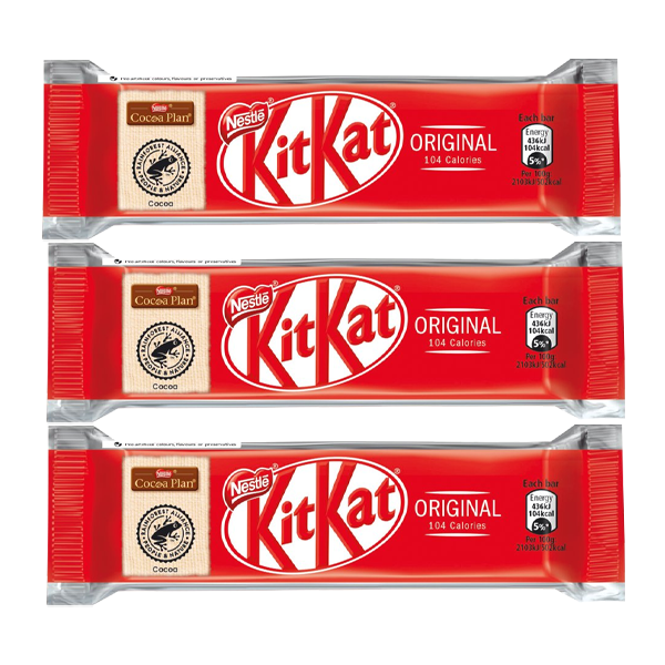 Nestle KitKat Two Finger Milk Chocolate (72 Pack)