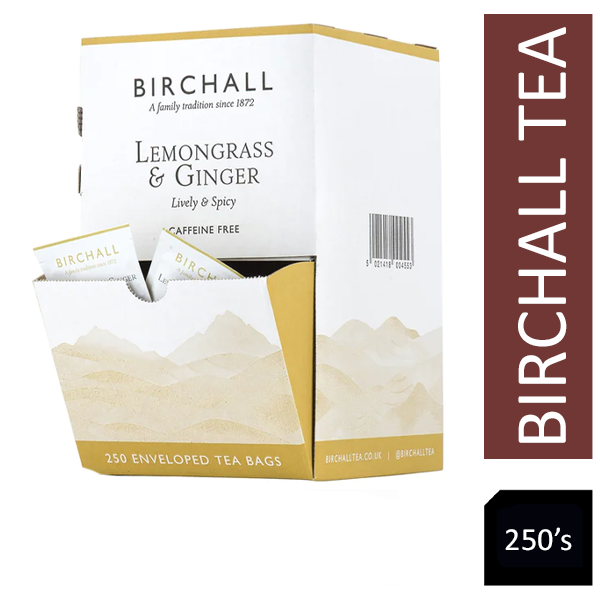 Birchall Lemongrass & Ginger Tea Envelopes 250's - NWT FM SOLUTIONS