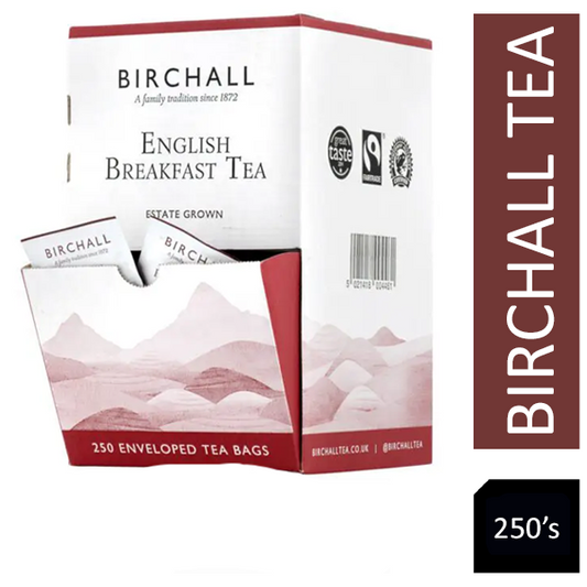 Birchall English Breakfast Tea Envelopes 250's - NWT FM SOLUTIONS