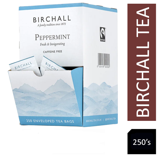 Birchall Peppermint Tea Envelopes 250's - NWT FM SOLUTIONS