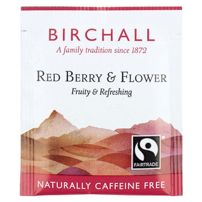 Birchall Red Berry & Flower Tea Envelopes 250's - NWT FM SOLUTIONS