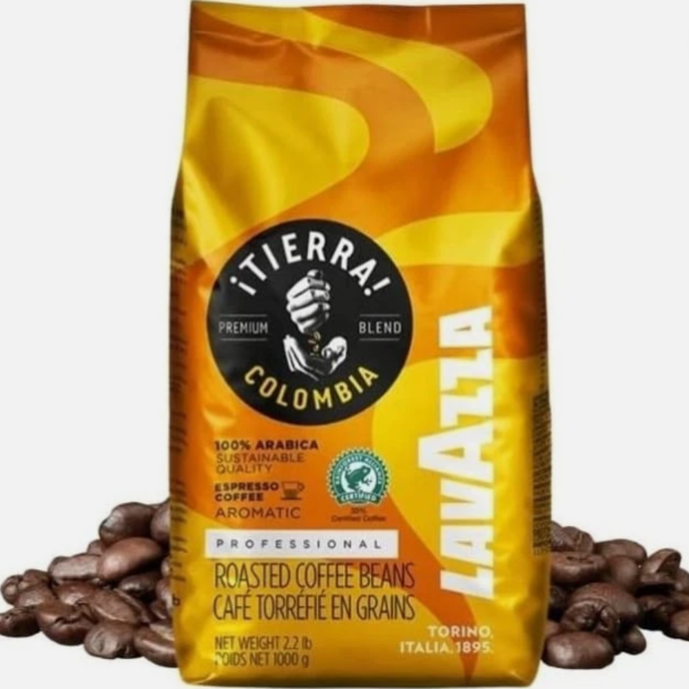 Lavazza Tierra Colombia Coffee Beans 1kg