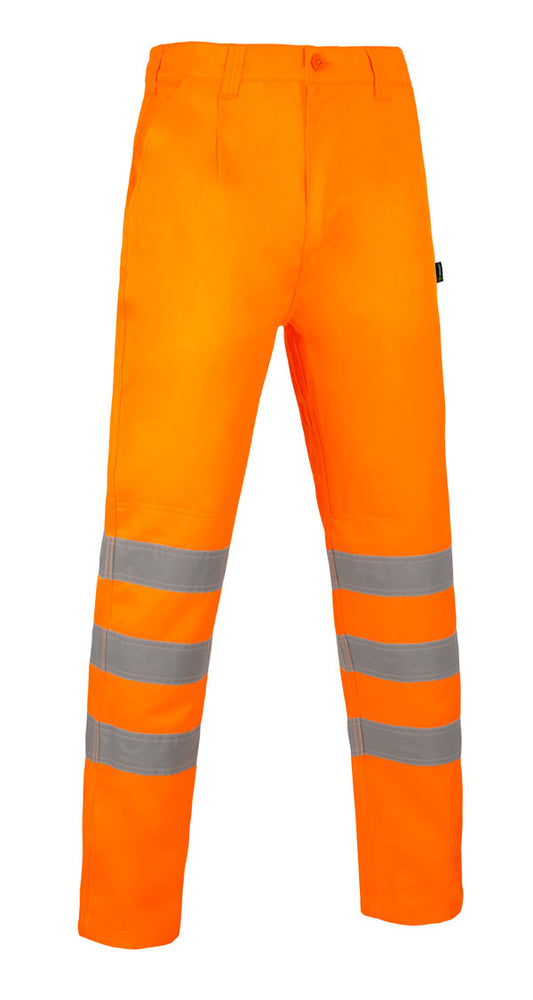 Beeswift Vital Hi-Vis Rail Spec Trousers - {ALL COLOURS / SIZES}