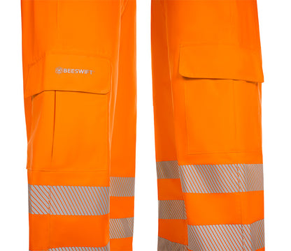 Womens Birkdale Over Trouser Fluorescent Orange ALL SIZES