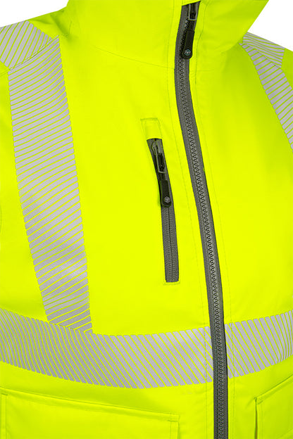 Womens Bodywarmer Fluorescent Yellow ALL SIZES