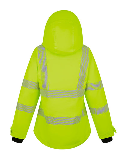 Womens Exec Jacket Fluorescent Yellow ALL SIZES