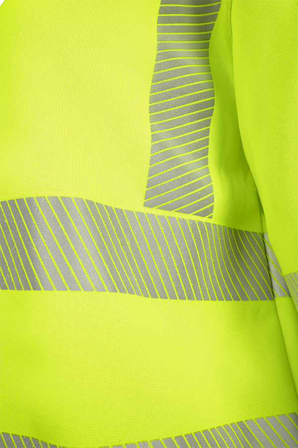 Womens Sweatshirt Fluorescent Yellow ALL SIZES