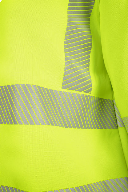 Womens Sweatshirt Fluorescent Yellow ALL SIZES