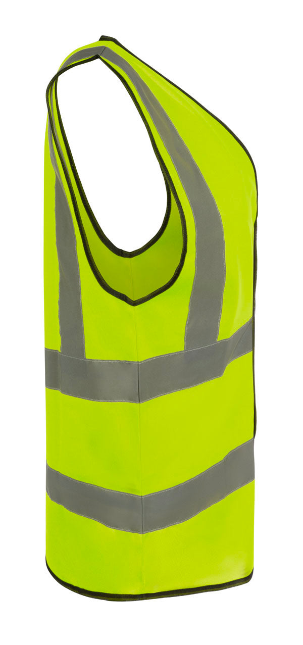 Beeswift Womens Hi-Vis Waistcoat Yellow ALL SIZES
