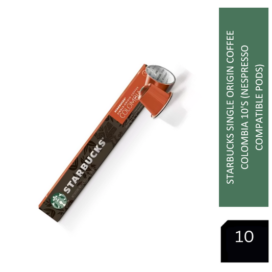 Starbucks Single Origin Coffee Colombia 10's (Nespresso Compatible Pods)