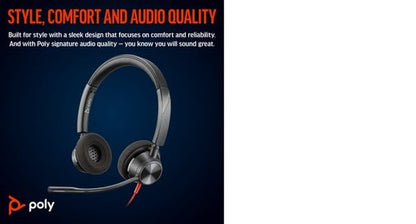 Poly Blackwire 3320 Stereo USB-C/A Headset 8X219AA