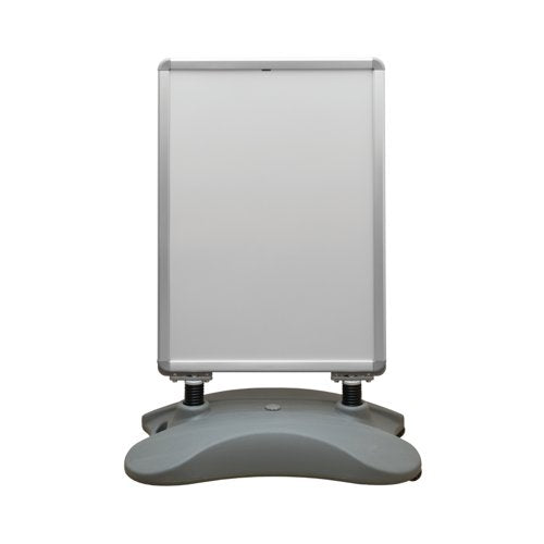 Announce Forecourt Sign Holder Water Base + Snap Frame A1