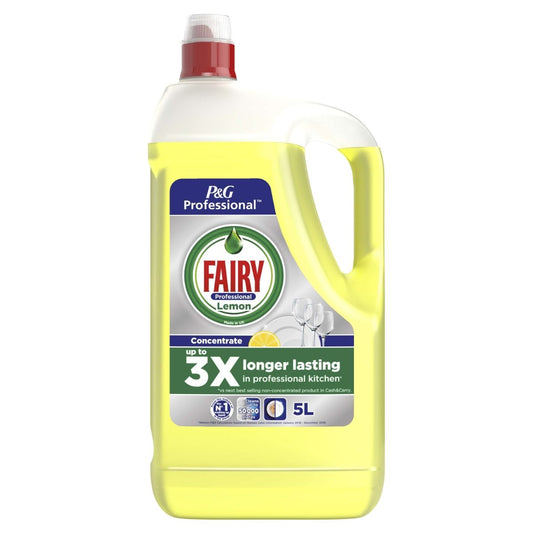 Fairy Professional& Liquid 5 Litre Lemon CONCENTRATED