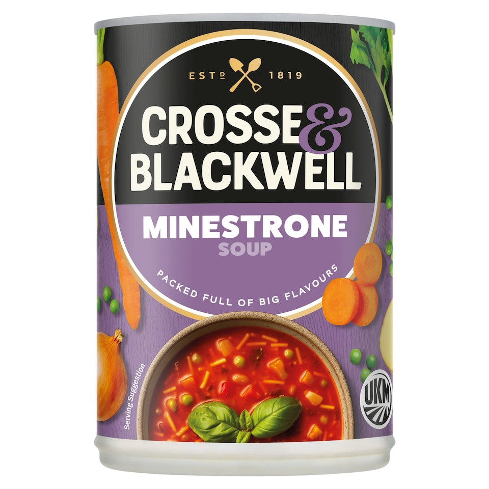 Crosse & Blackwell Cream of Minestrone Soup 6x400g
