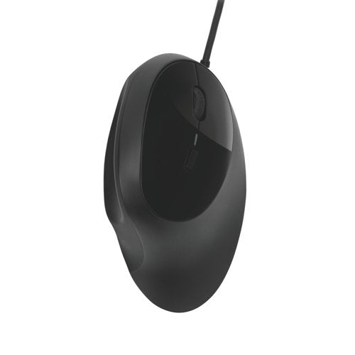Kensington Pro Fit Wired Ergonomic Mouse with Wrist Support Black K75403EU