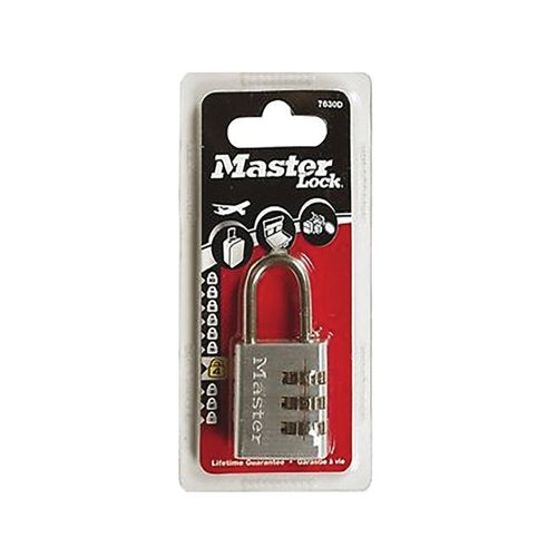 Master Lock Aluminium Combination Padlock 30Mm 630EURD