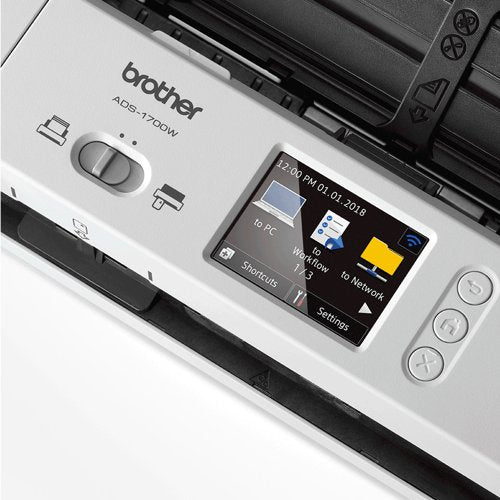 Brother ADS-1700 Smart Compact Document Scanner ADS1700WZU1