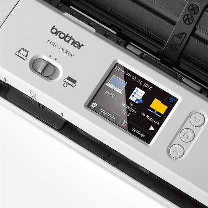 Brother ADS-1700 Smart Compact Document Scanner ADS1700WZU1