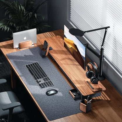 Alba Desktop Tray Black/Walnut ODTRAY W
