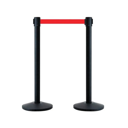 Stewart Superior Economy Flexibarrier Stand and Base Black/Red AN810001