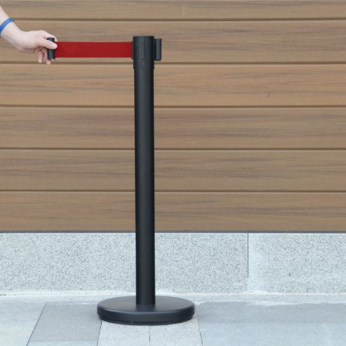 Stewart Superior Economy Flexibarrier Stand and Base Black/Red AN810001