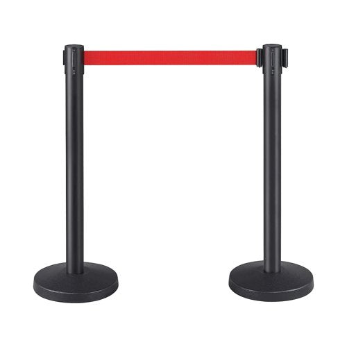 Stewart Superior Economy Flexibarrier Stand and Base Black/Red AN810001