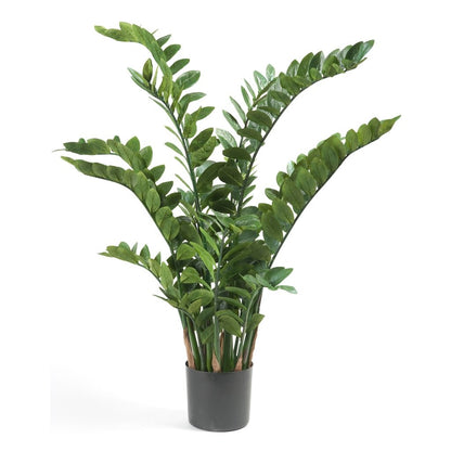 Fixtures Artificial Green Zamioculcas Zamiifolia Tree 100cm