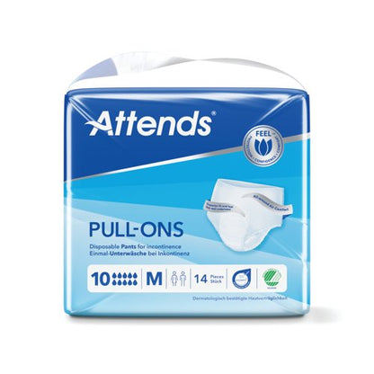 Attends Pull-Ons Incontinence Pants Size 10M x4 Pack of 14 36843
