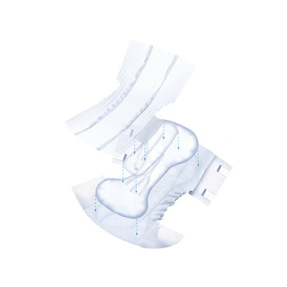 Attends Slip Air Comfort Nappies Size 10L x2 Pack of 26 37790