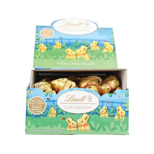 Lindt Gold Bunny Milk Chocolate 10g (Pack of 100) FOLIN041